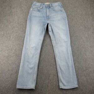 Everlane Women's Jeans Light Wash 25S Original Cheeky Stretch Straight